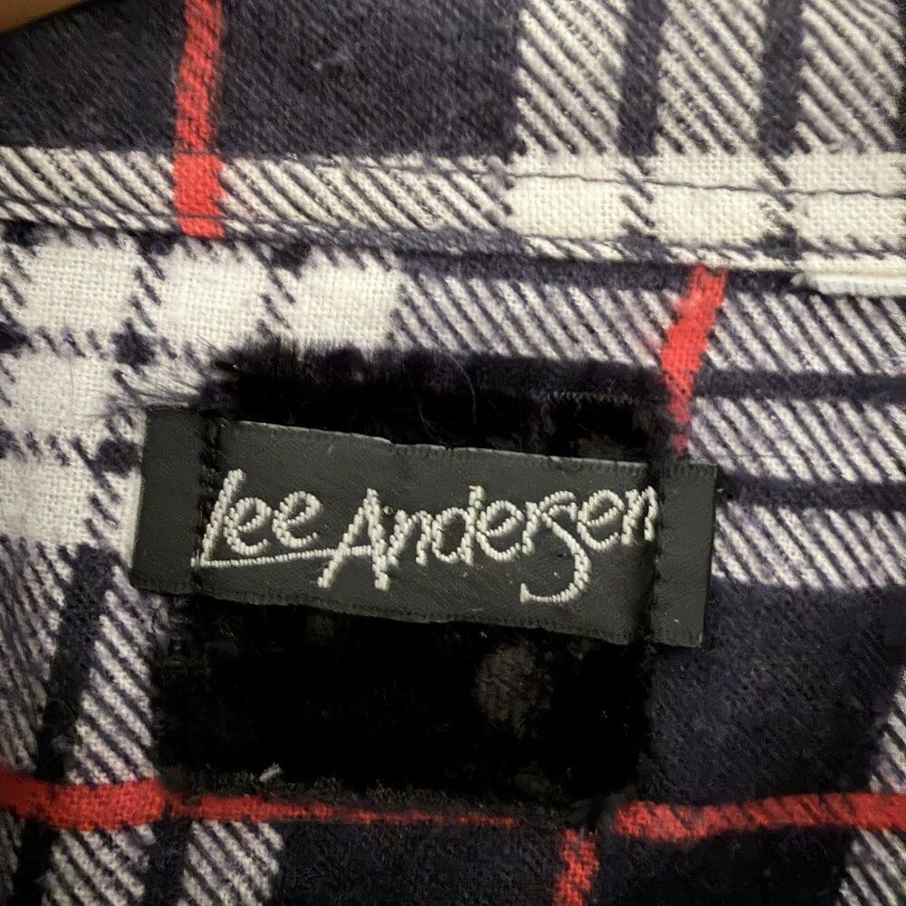 Vintage Lee Andersen Patchwork Wearable Art Shirt Jacket Boho Artsy Y2K - Picture 10 of 16